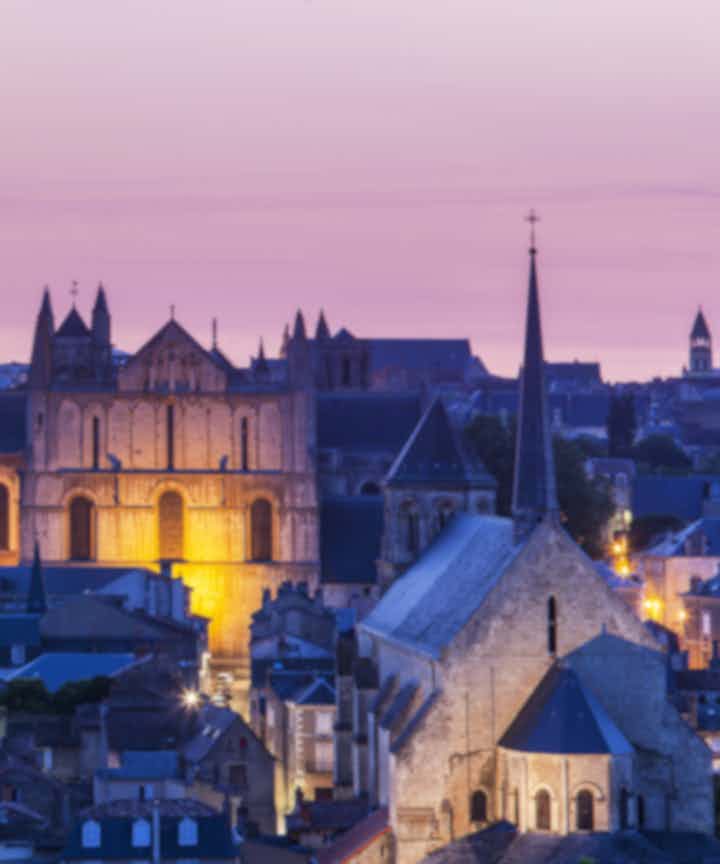 Flights from Heraklion, Greece to Poitiers, France