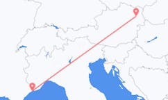 เที่ยวบิน จาก โมนาโก, โมนาโก ไปยัง Vienna, ออสเตรีย