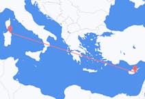 Flights from Larnaca to Olbia