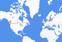 Flights from Nanaimo, Canada to Vilnius, Lithuania
