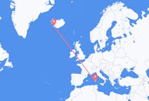 Flights from Cagliari, Italy to Reykjavik, Iceland