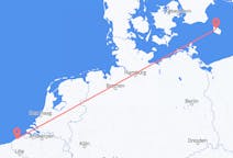 Flyg från Ostend till Bornholm