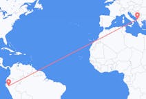 Flüge von Jaén, Peru nach Tirana, Albanien