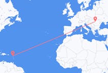 Flyreiser fra Antigua, Antigua og Barbuda til Cluj-Napoca, Romania