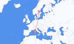 Flights from Cagliari, Italy to Örebro, Sweden
