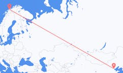 중국발 톈진, 노르웨이행 트롬쇠 항공편