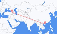 Flights from Haikou, China to Kars, Turkey