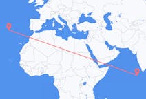 Flights from Dharavandhoo, Maldives to Santa Maria Island, Portugal