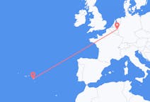 Vluchten van Maastricht, Nederland naar Ponta Delgada, Portugal