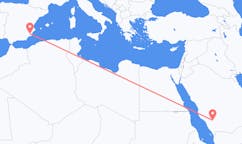 Flights from Bisha, Saudi Arabia to Murcia, Spain