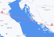 Flug frá Mostar, Bosníu og Hersegóvínu til Bologna, Ítalíu
