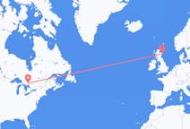 Flights from Greater Sudbury to Aberdeen