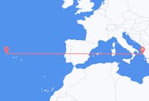 Flights from Corvo Island, Portugal to Corfu, Greece