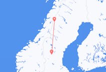 Flights from Sveg, Sweden to Hemavan, Sweden