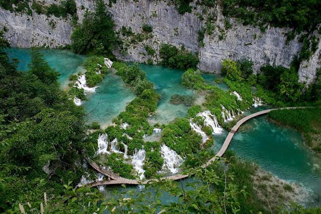 From Zagreb to Split via Plitvice lakes