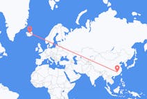 Flights from Ji an, China to Akureyri, Iceland