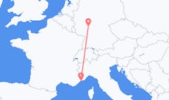 Flights from Monaco to Frankfurt