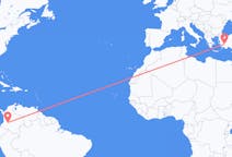 Flyrejser fra Neiva, Huila, Colombia til Denizli, Tyrkiet