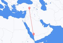 Flights from Jizan, Saudi Arabia to Şanlıurfa, Turkey