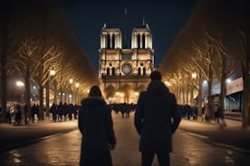 Excursão a pé pelas luzes de Natal de Paris com guia local