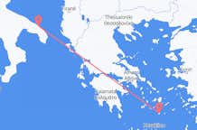 Flights from Brindisi to Santorini