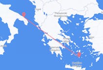 Flyrejser fra Brindisi til Santorini