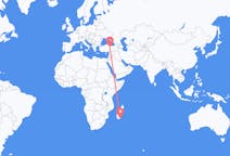 Flights from Tôlanaro, Madagascar to Sivas, Turkey