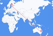 Flights from Orange, Australia to Helsinki, Finland