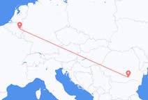 Flyg från Liège till Bukarest