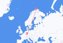Flights from Lakselv, Norway to Stuttgart, Germany