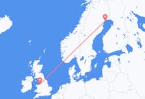 Flyreiser fra Liverpool, England til Luleå, Sverige