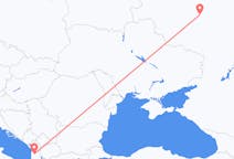 Vluchten van Lipetsk naar Tirana