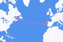 Flyreiser fra Moncton, Canada til Lisboa, Portugal