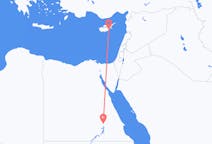 Flyreiser fra Aswan, Egypt til Larnaka, Kypros