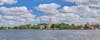 photo of Vadstena, Sweden. Panoramic view of Vadstena Abbey.