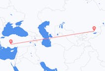 Loty z Ałmaty, Kazachstan do Konyi, Turcja