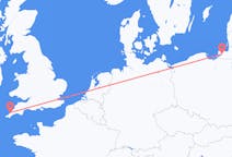 Fly fra Kaliningrad til Newquay
