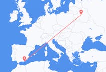 Flyrejser fra Minsk, Hviderusland til Almeria, Spanien