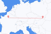 Flights from Paris, France to Košice, Slovakia