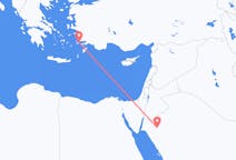 Flights from from Tabuk to Kos
