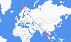 Flights from Medan to Bardufoss
