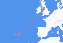 Flights from Ponta Delgada, Portugal to Liverpool, the United Kingdom