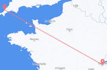 Flights from Newquay to Geneva