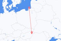Flüge von der Stadt Debrecen in die Stadt Kaliningrad