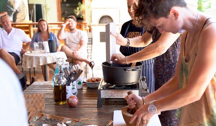 Half-Day Greek Cooking Class of Zakynthian Culture with Lunch