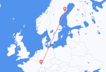 Loty z Strasburg, Francja do Umeå, Szwecja