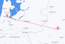 Vluchten van Amsterdam, Nederland naar Munster, Duitsland