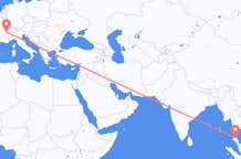 Flights from Surat Thani Province to Geneva