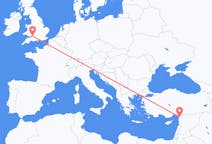 Flyreiser fra Bristol, England til Hatay Province, Tyrkia