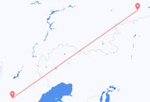 Fly fra Kurgan, Kurgan Oblast til Stavropol
